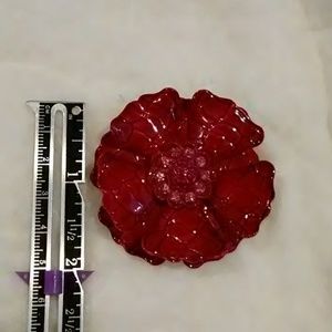 Vintage Hot Pink Brooch